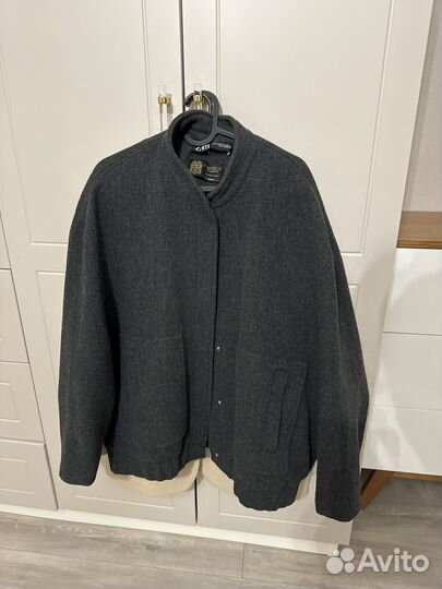 Zara бомбер шерсть