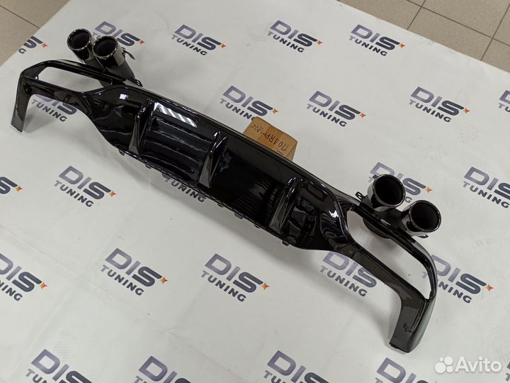 Диффузор Mercedes E-class w213 53 AMG Black