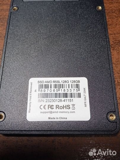 Жёсткий диск SSD 128 Gb