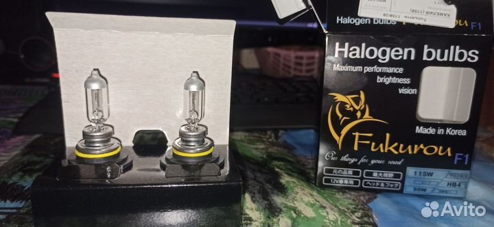 Лампочки hb4 галоген