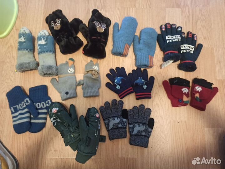 Детские Варежки Перчатки