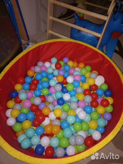 Сухой бассейн с шариками бу