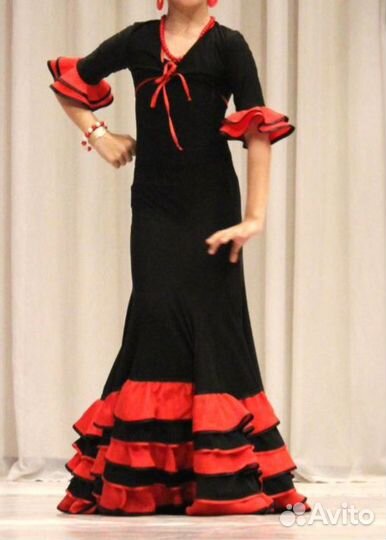 Костюм для фламенко детский