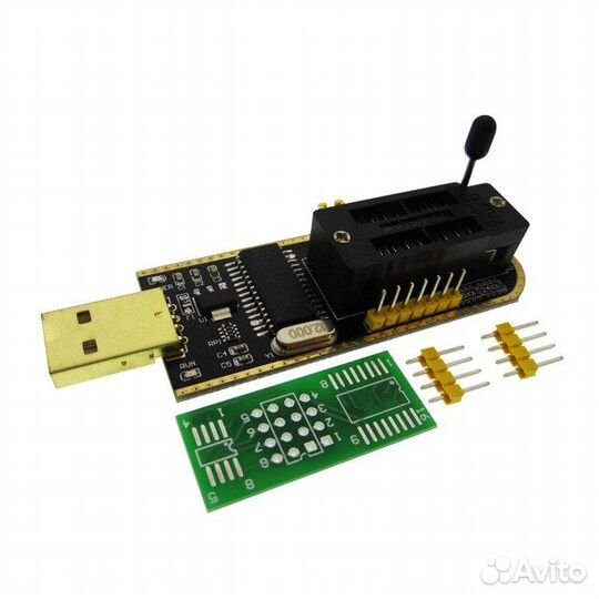 USB программатор CH341A для 24-25 серий новый