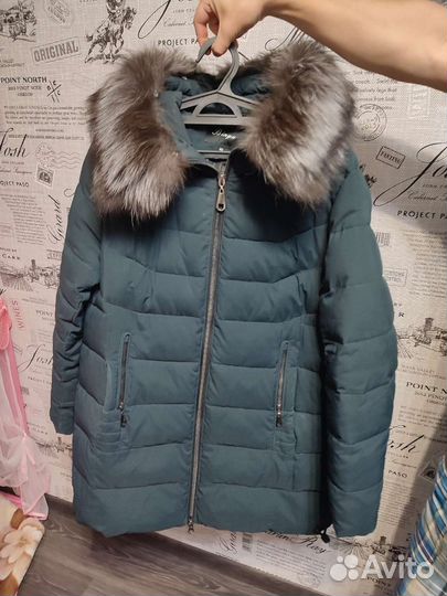 Пуховик женский размер 60