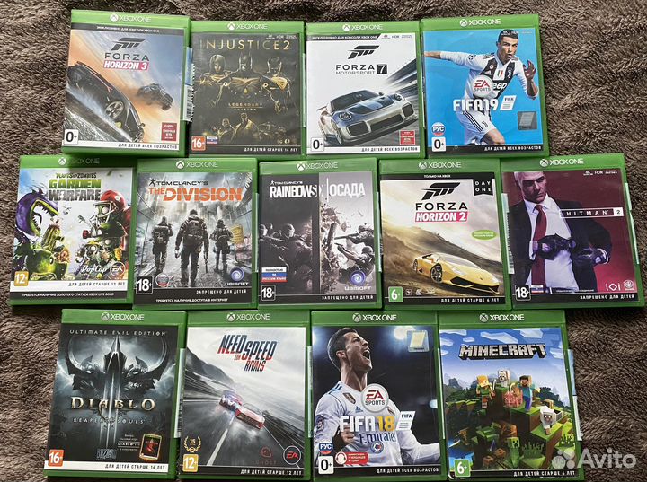 Игры на xbox диски