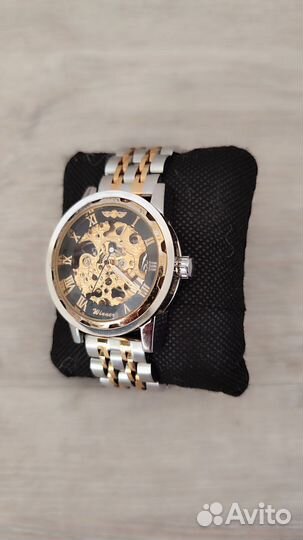 Часы скелетон механика