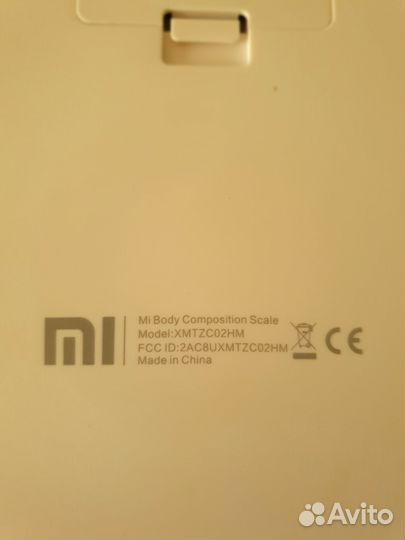 Умные весы xiaomi mi body composition scale