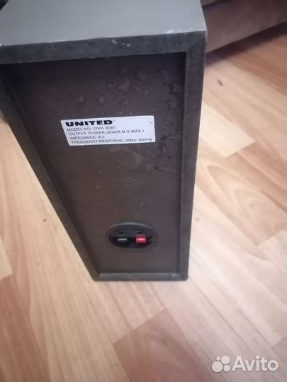 Сабвуфер пассивный и колонки bbk