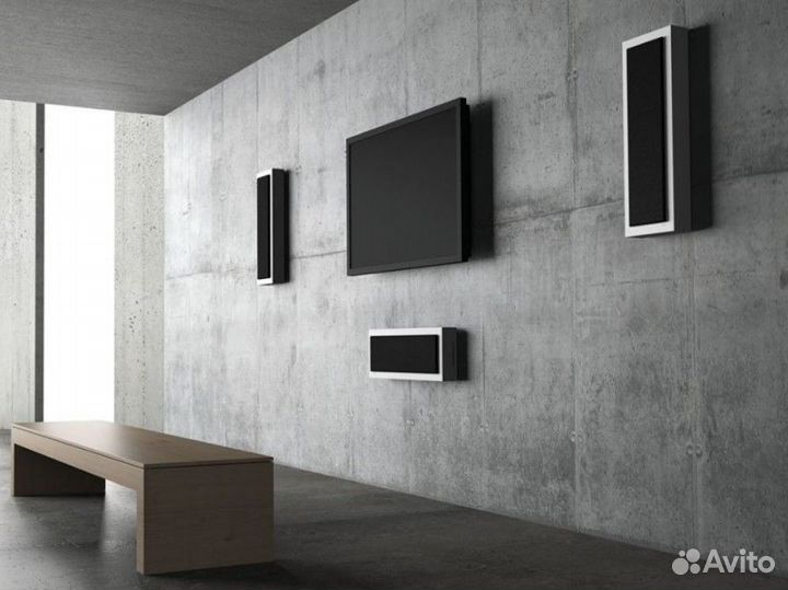 Настенная акустика DLS Flatbox Midi V2 black