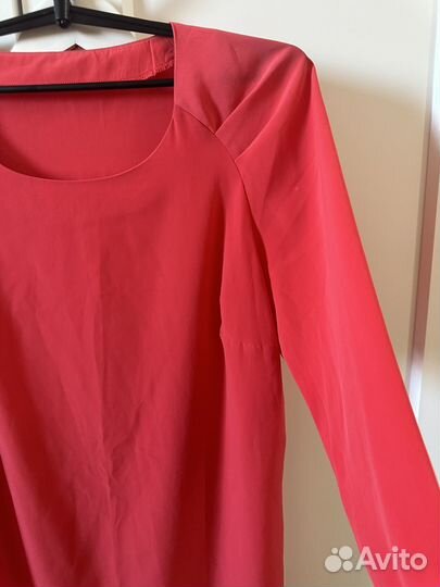 Платье красное лёгкое