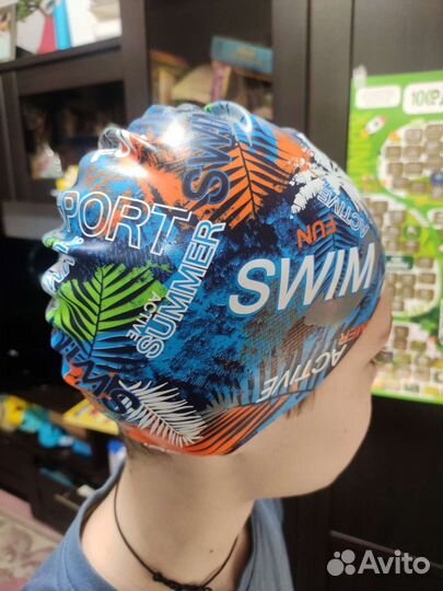 Шапочка для бассейна детская
