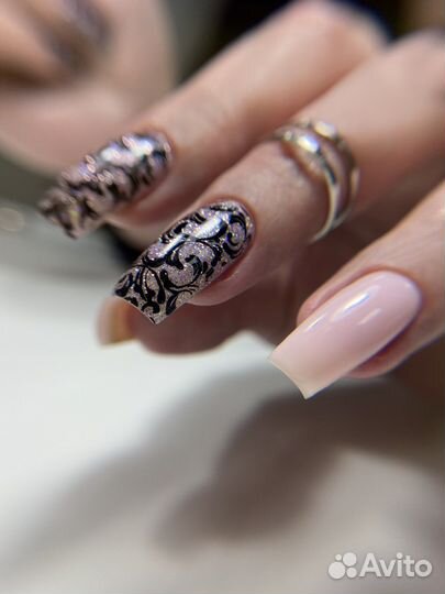 Комбинированный маникюр