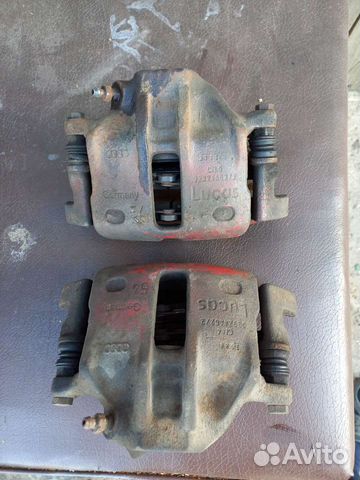 Суппорт передний на audi 80