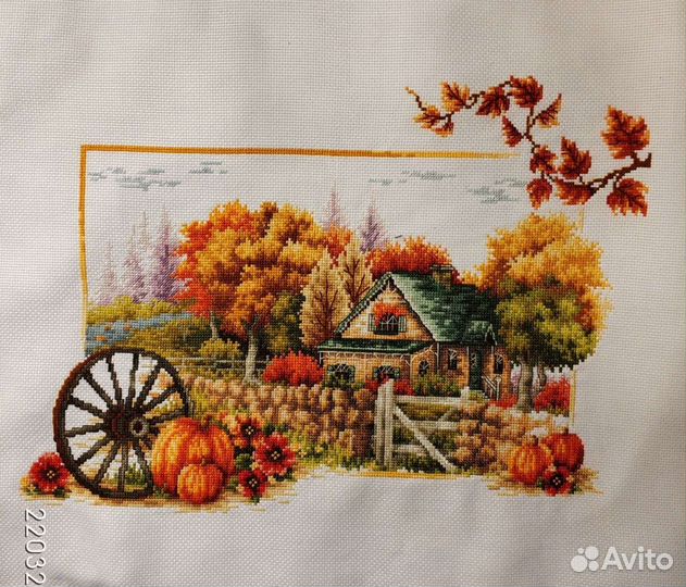 Набор вышитых картин Времена года