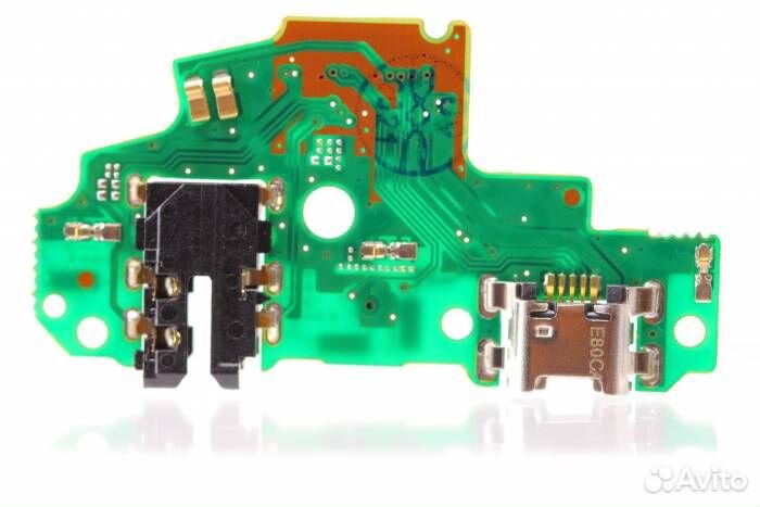 Шлейф Huawei P Smart (плата) + разъем зарядки +раз