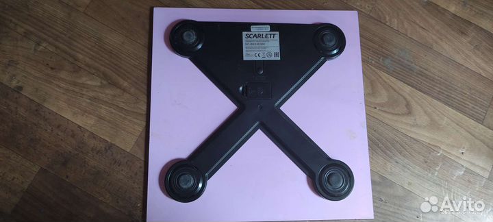 Весы напольные рабочие, scarlet