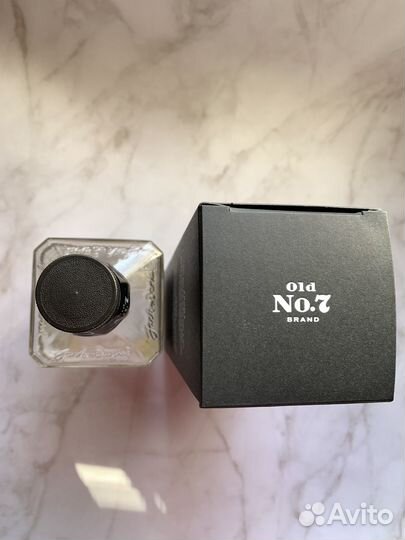 Пустая бутылка и коробка Jack Daniels 750 мл