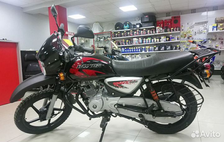 Мотоцикл Bajaj Boxer 125X 5-ти ступ