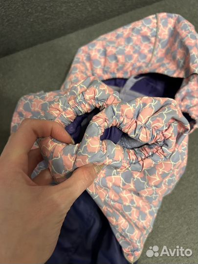 Комбинезон весенний 74 с отстегиваемой флиской