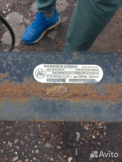 Ось оси бпв bpw eco plus