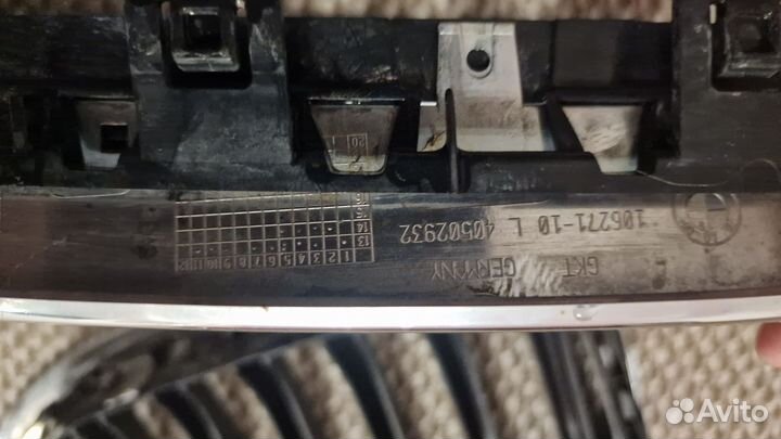 Решетка радиатора BMW x3