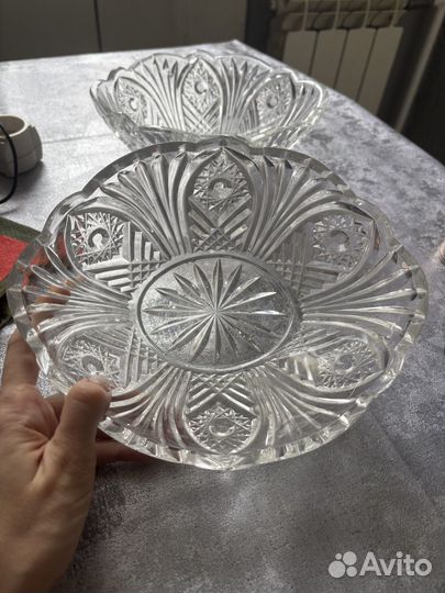 Ваза хрустальная СССР