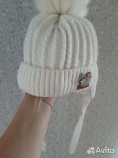 Шапка зимняя для девочки
