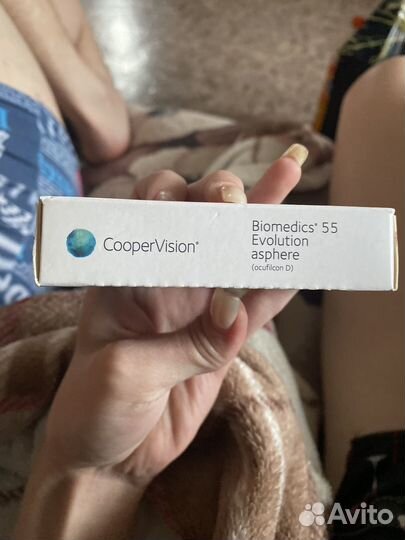 Линзы контактные гидрогелевые