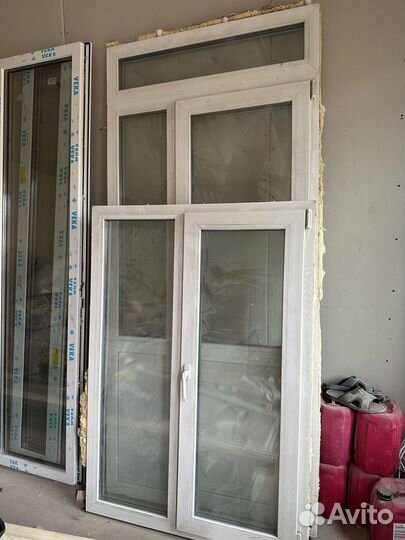 Окно и балконная дверь бу