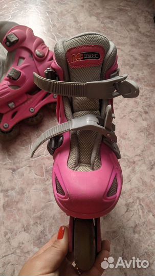 Роликовые коньки детские раздвижные
