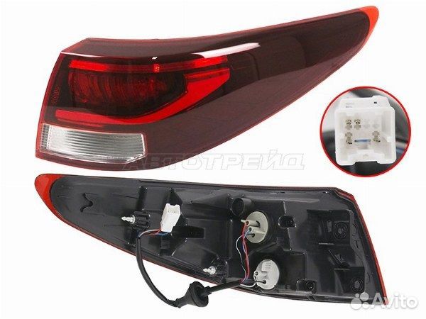 Фонарь задний