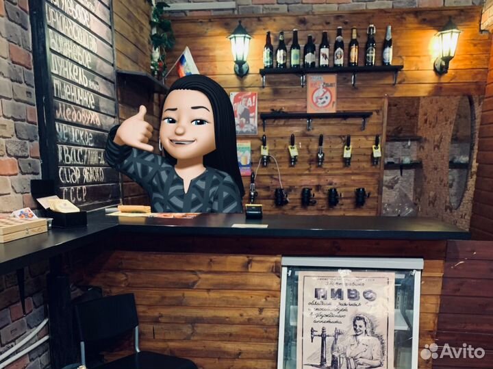 Продавец разливного пива