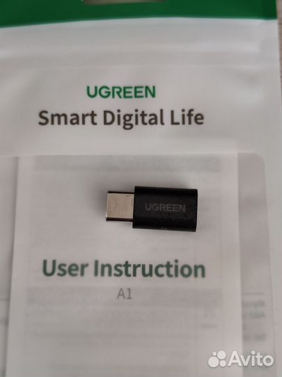 Переходник usb type-c - micro usb