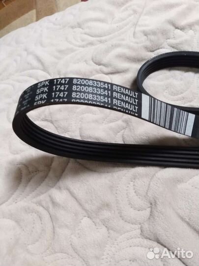 Ремень генератора renault logan