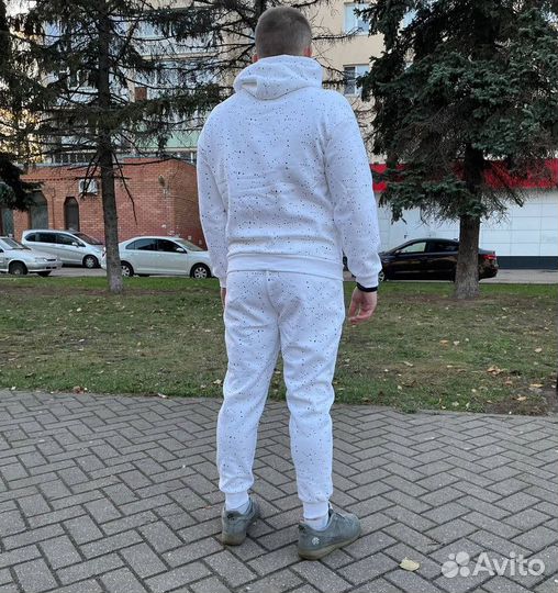 Спортивный мужской костюм утепленный