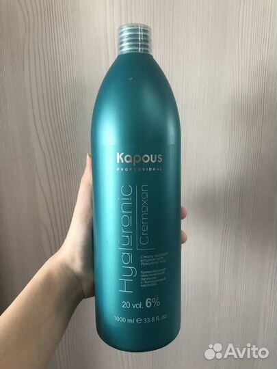 Обесцвечивающий порошок и оксид «Kapous»