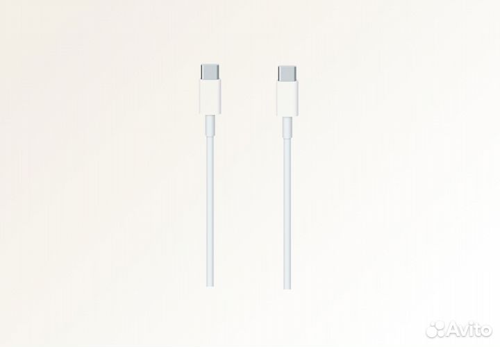 Кабель Apple USB-C - USB-C Cable 2m (Белый)