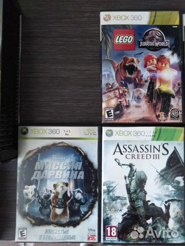 Диски на xbox 360