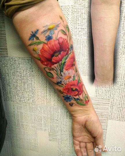 Художественная татуировка и разработка эскиза