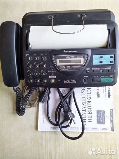 Телефон Факс Panasonic KX-FT26ru Япония