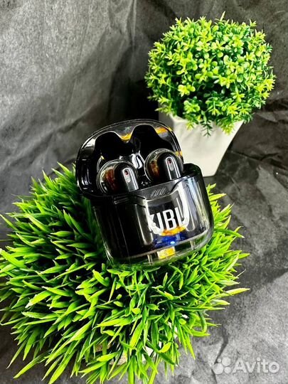 Прозрачные наушники JBL