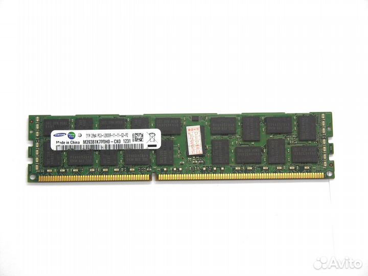 Оперативная память DDR3 8Gb 1600Mhz Samsung сервер