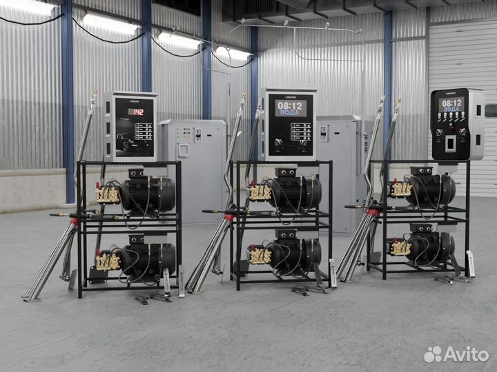 Автомойка самообслуживания luxwash 717