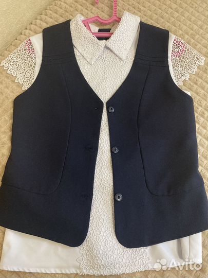 Жилет школьный для девочки