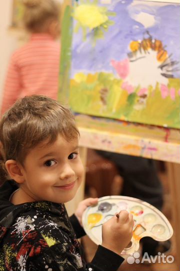 Онлайн уроки детям рисования, живописи, подготовка