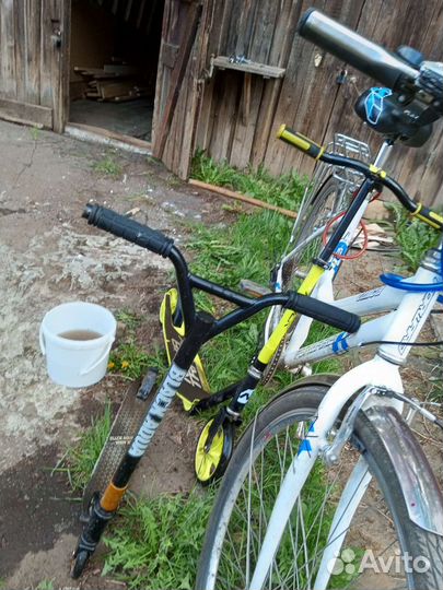 2 самоката без велика