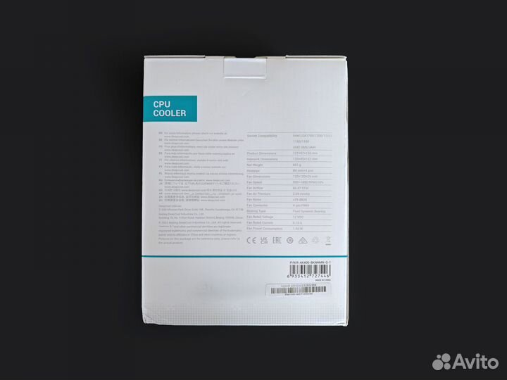 Новый Кулер Deepcool AK400 LGA 1700