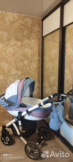 Детские коляски 3 в 1 adamex