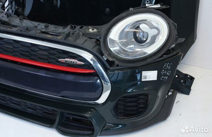 Mini Cooper F55 F56 F57 JCW Ноускат Бампер Капот Ф